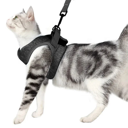 Adjustable Anti-Escape Cat Harness - Soft & Breathable Vest