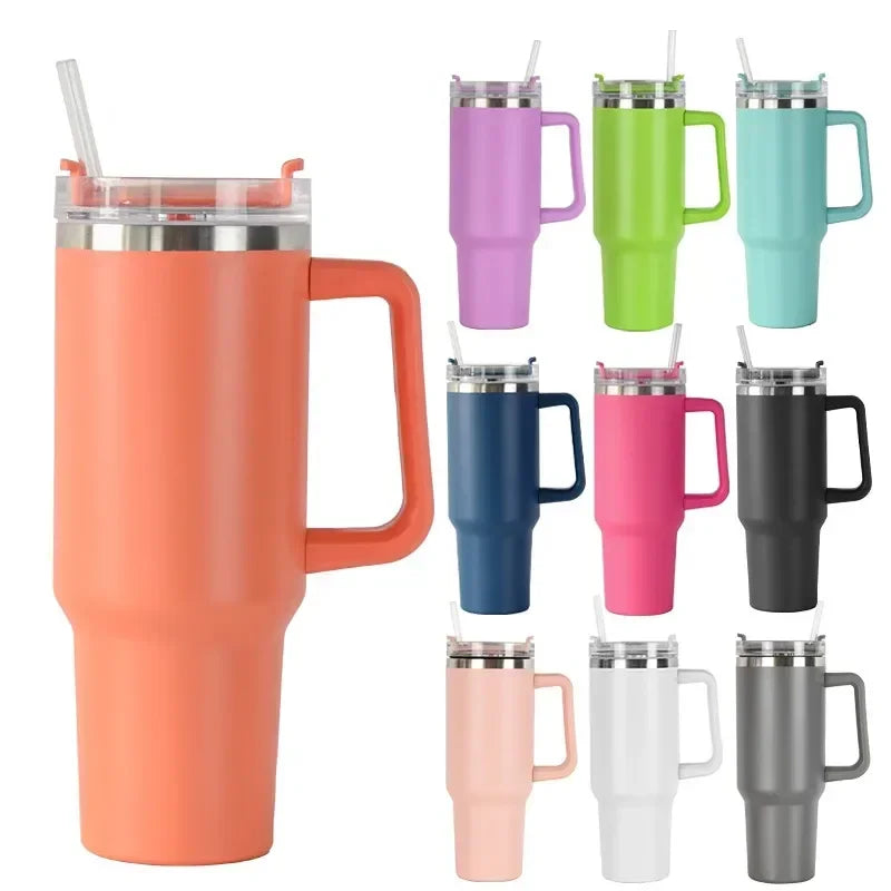 40OZ Large Capacity Thermal Mug - BPA Free, Portable & Durable