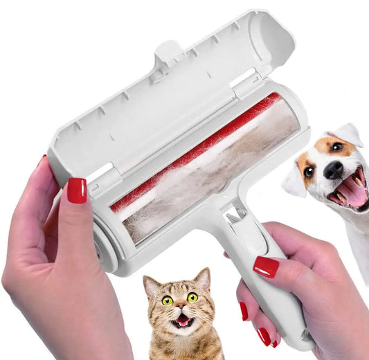 Pet Hair Remover Roller - Self-Cleaning Dog & Cat Fur Tool